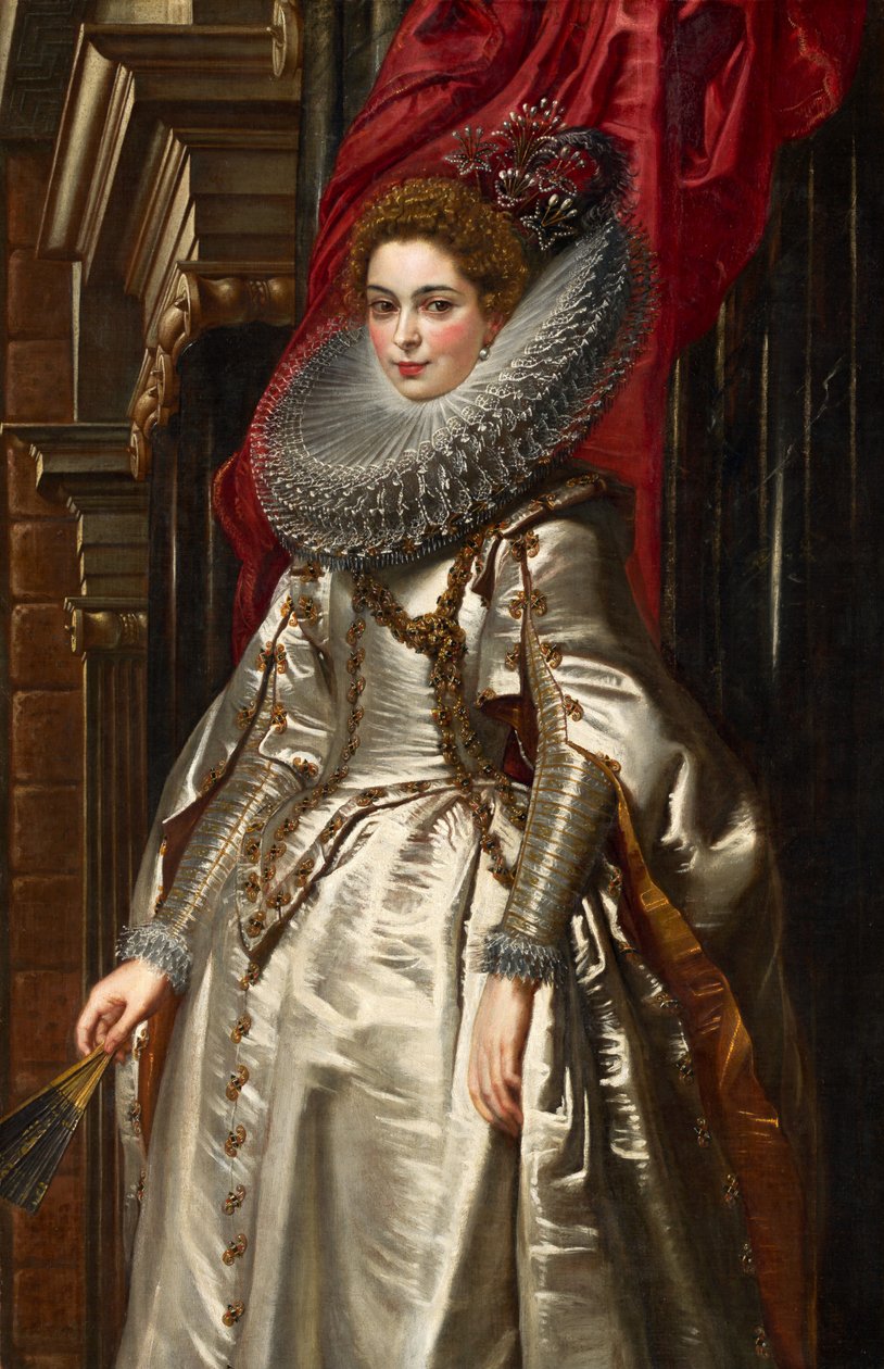 Markiezin Brigida Spinola Doria door Peter Paul Rubens