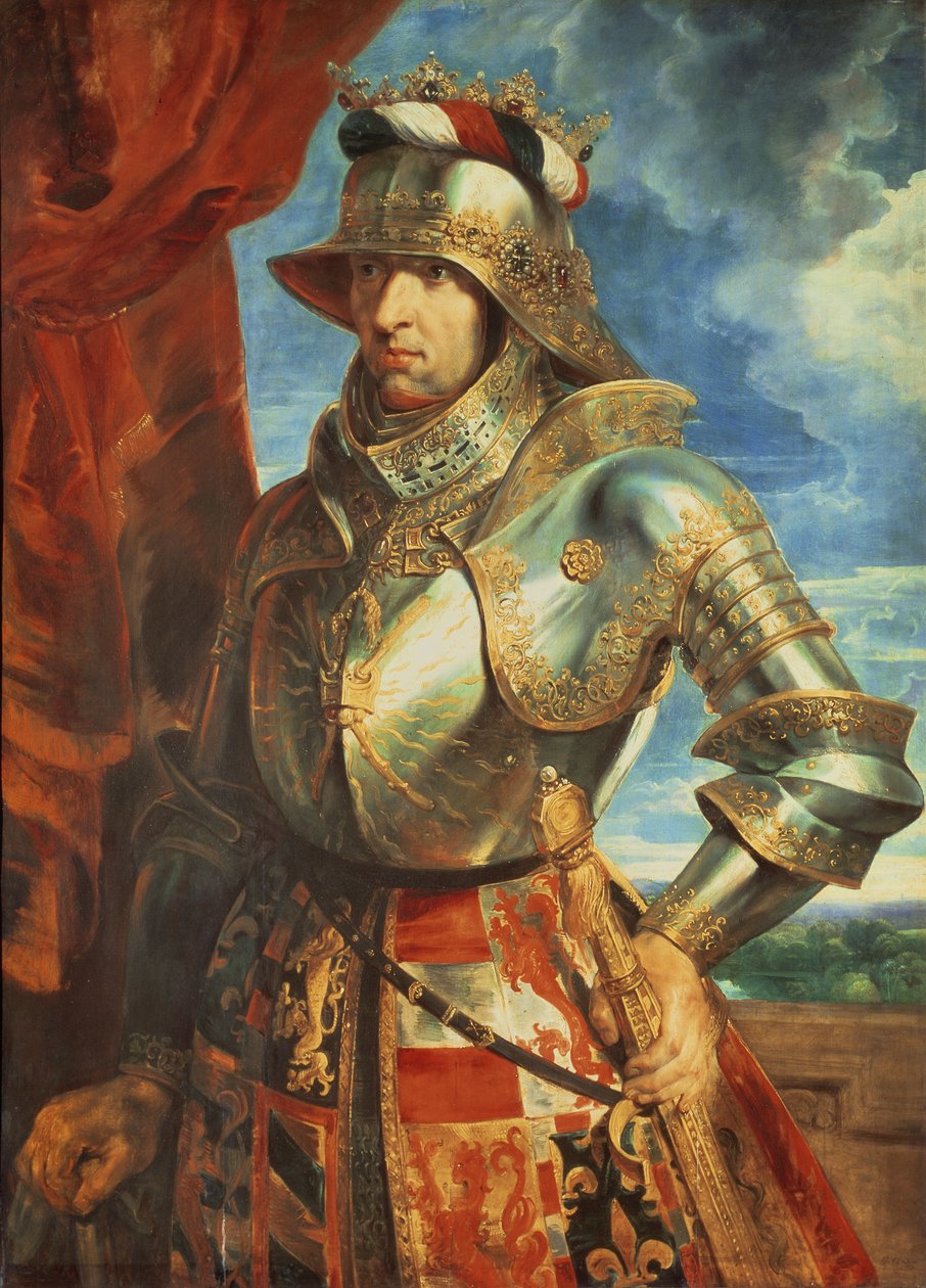 Maximiliaan I (1459-1519) door Peter Paul Rubens