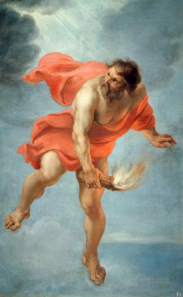 Prometheus door Peter Paul Rubens