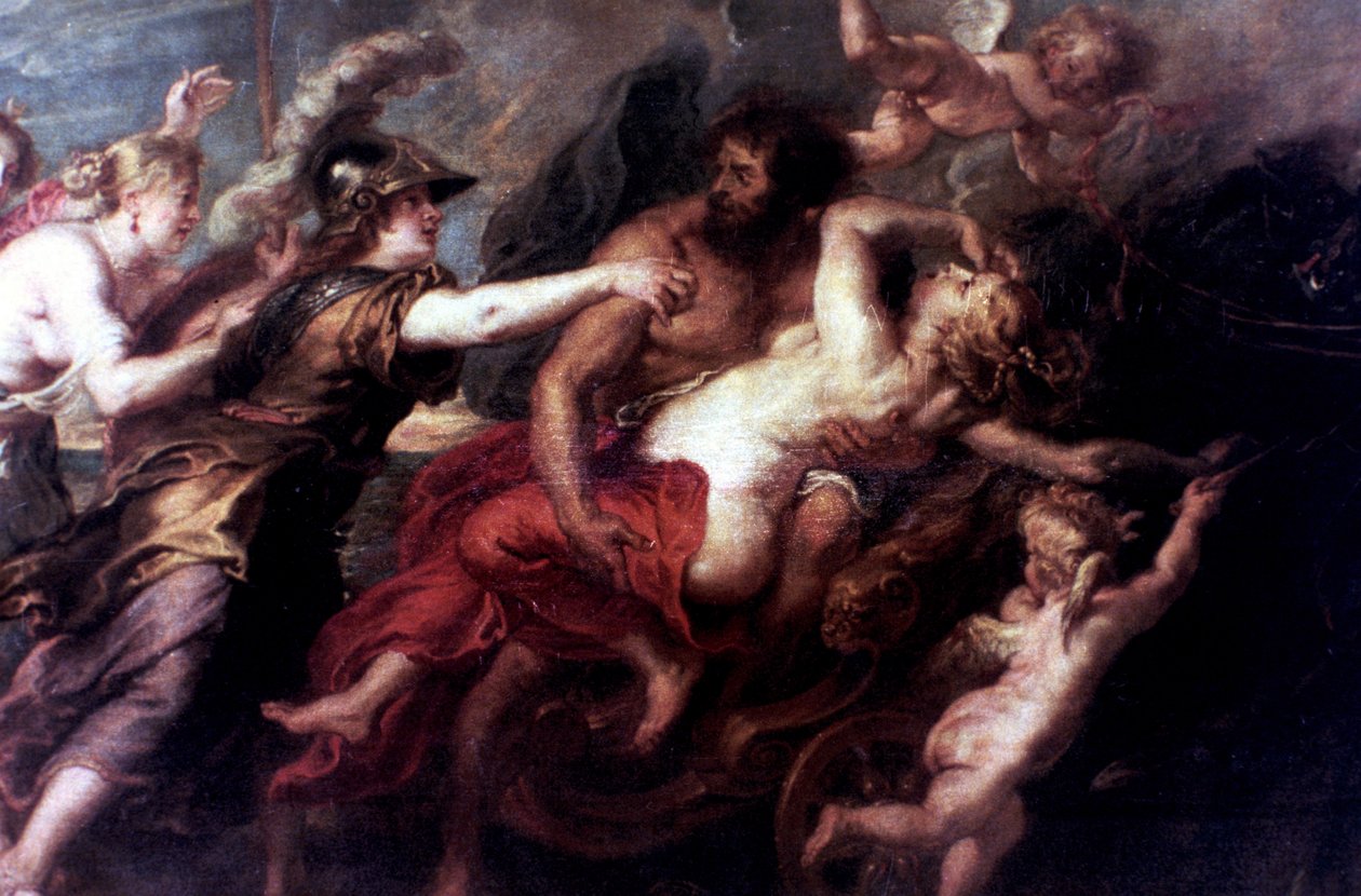 De ontvoering van Proserpina door Peter Paul Rubens