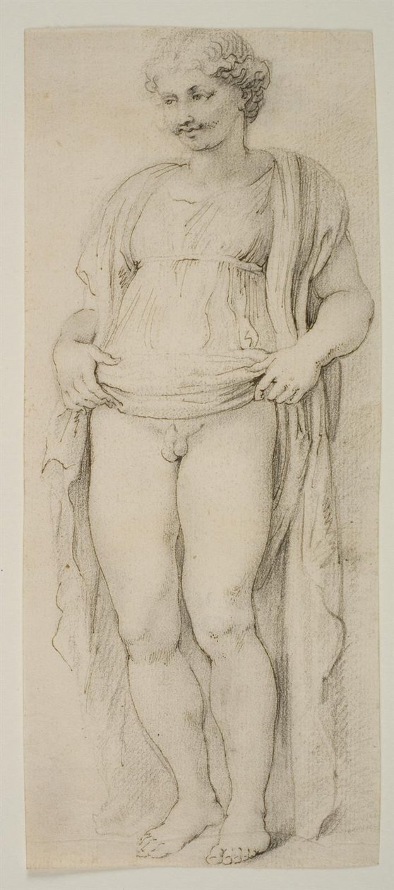 Staande Hermafrodiet door Peter Paul Rubens