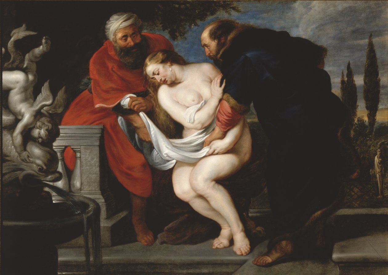 Susanna en de ouderlingen door Peter Paul Rubens