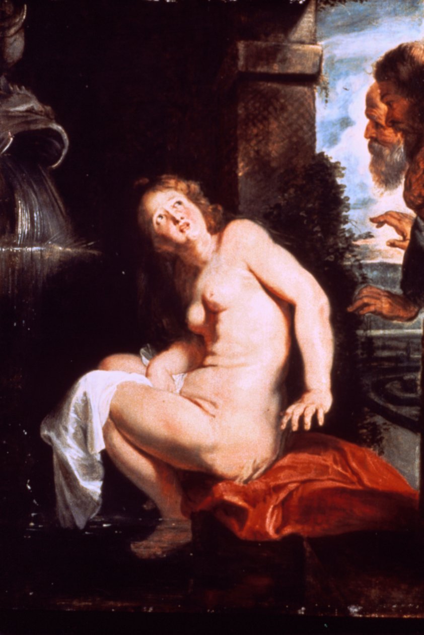 Susanna en de Ouderen, ca. 1614 door Peter Paul Rubens