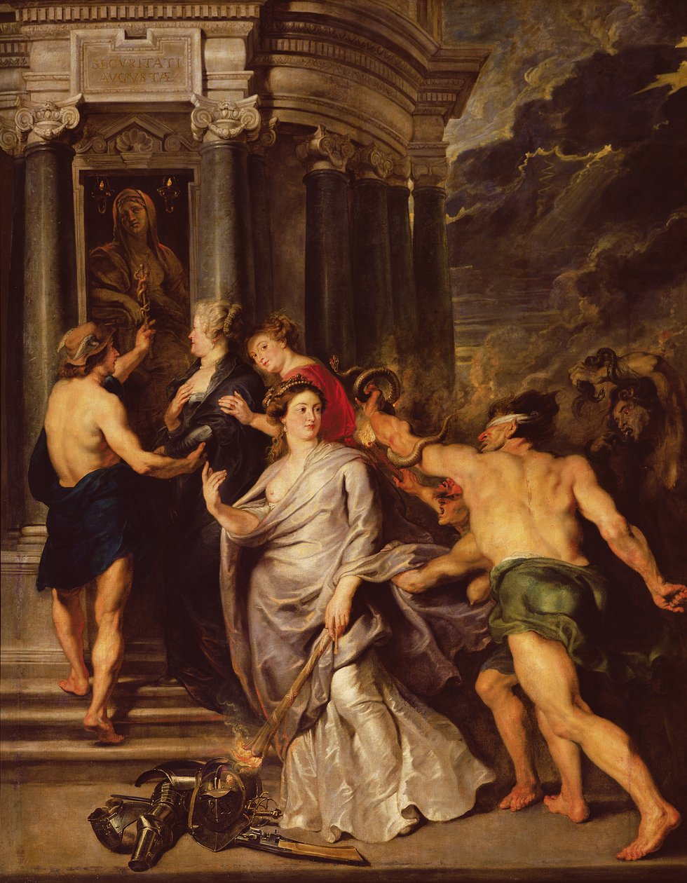 De Vredesluiting door Peter Paul Rubens