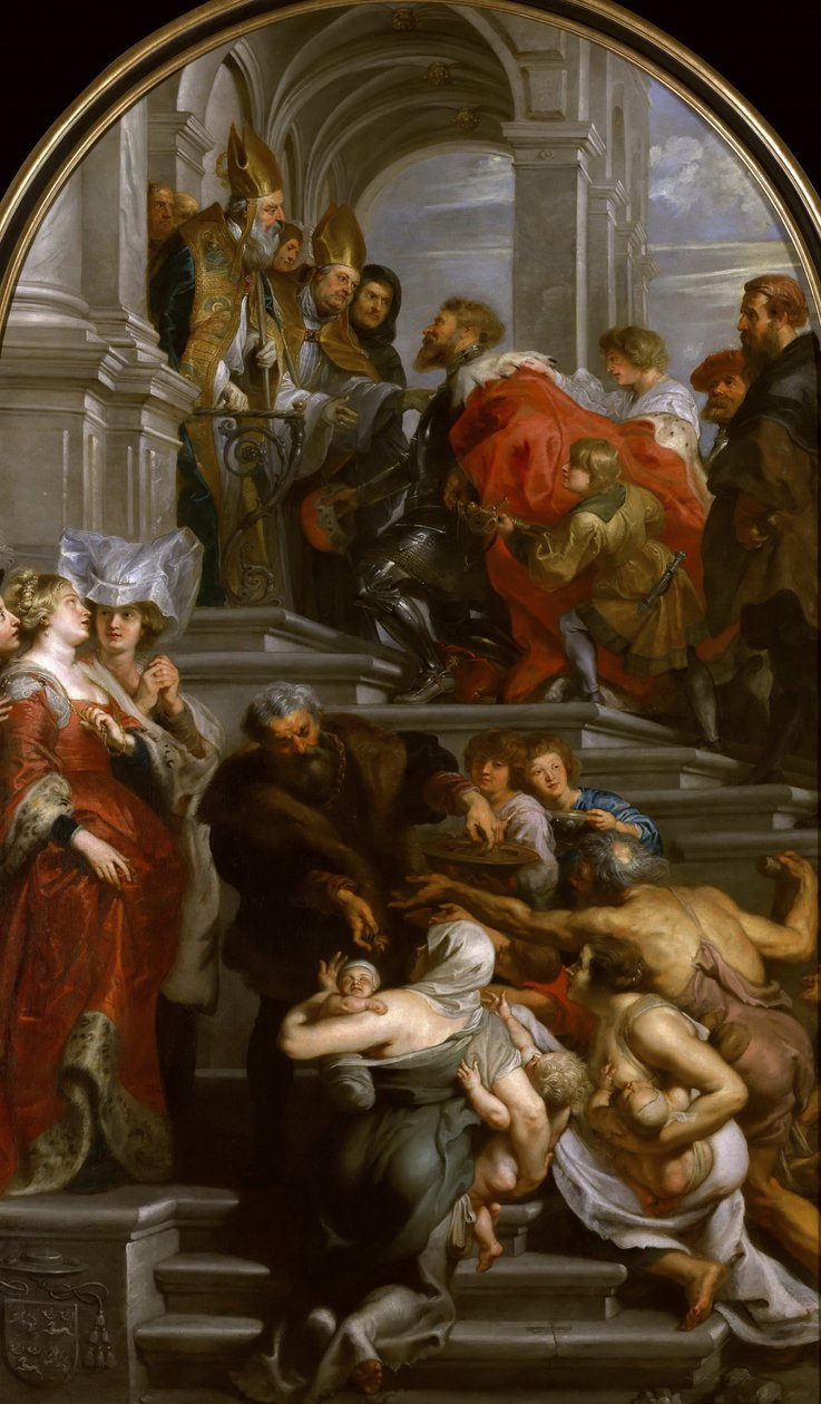 De Bekering van Sint Bavo, 1623-1624 door Peter Paul Rubens