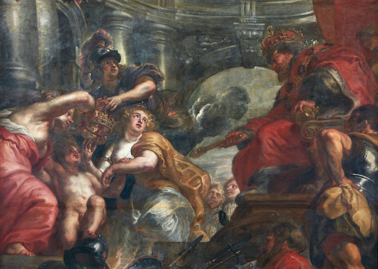 Het Rubens plafond door Peter Paul Rubens