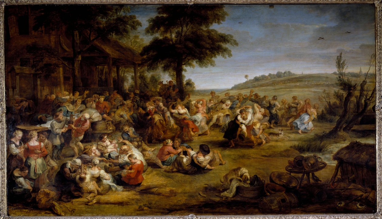 De kermis door Peter Paul Rubens