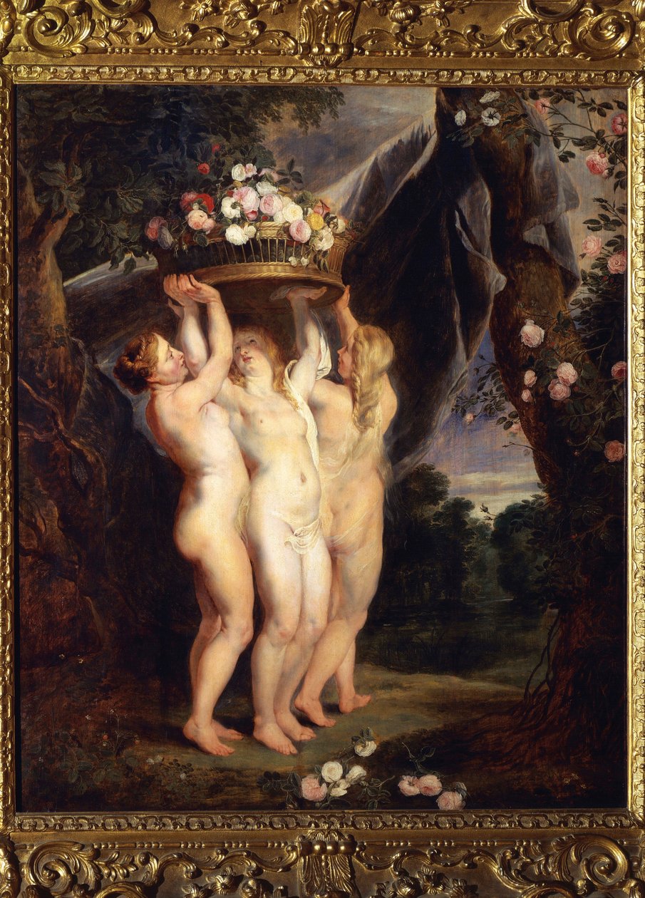 De drie gratiën door Peter Paul Rubens