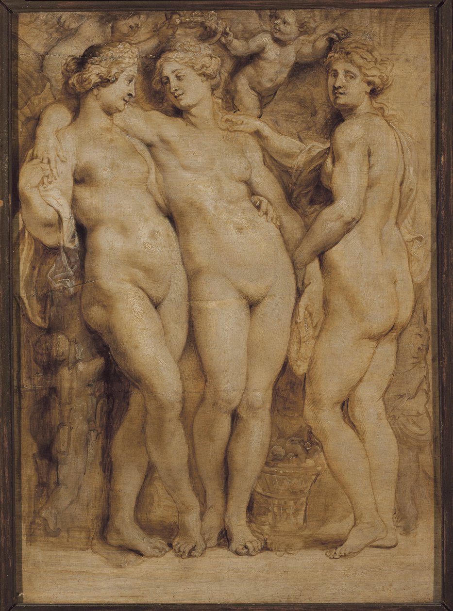 De drie gratiën door Peter Paul Rubens