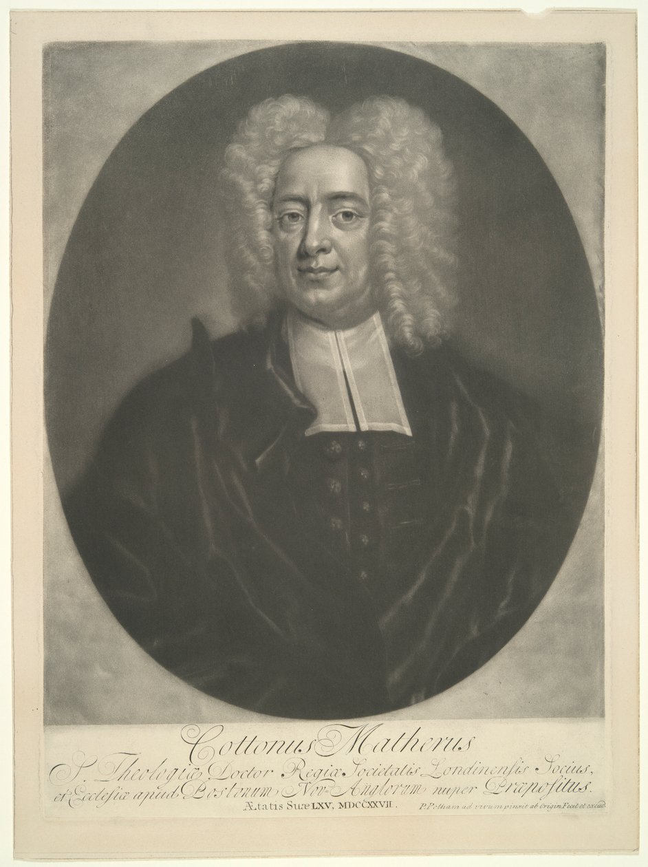 Cotton Mather door Peter Pelham