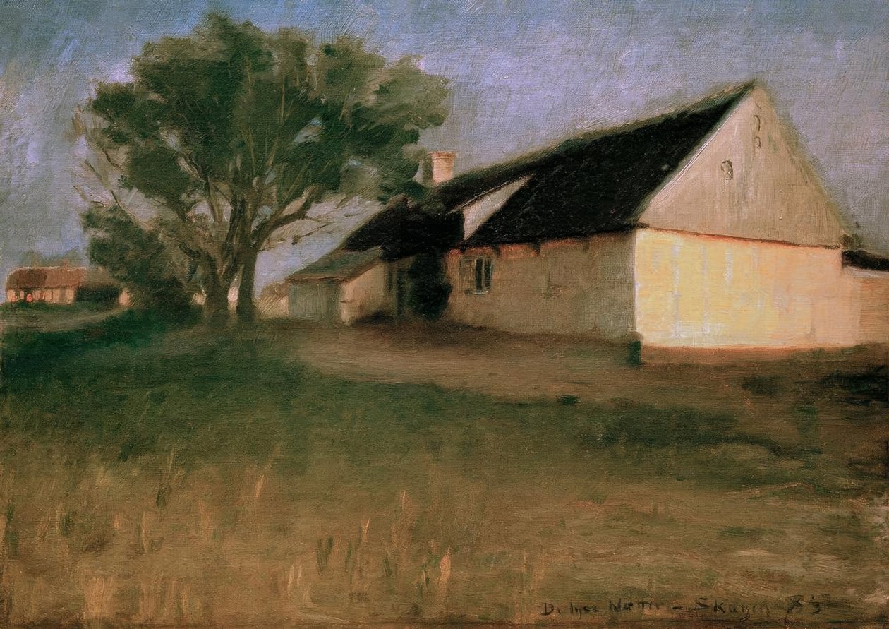 De heldere nachten, Skagen door Peder Severin Krøyer