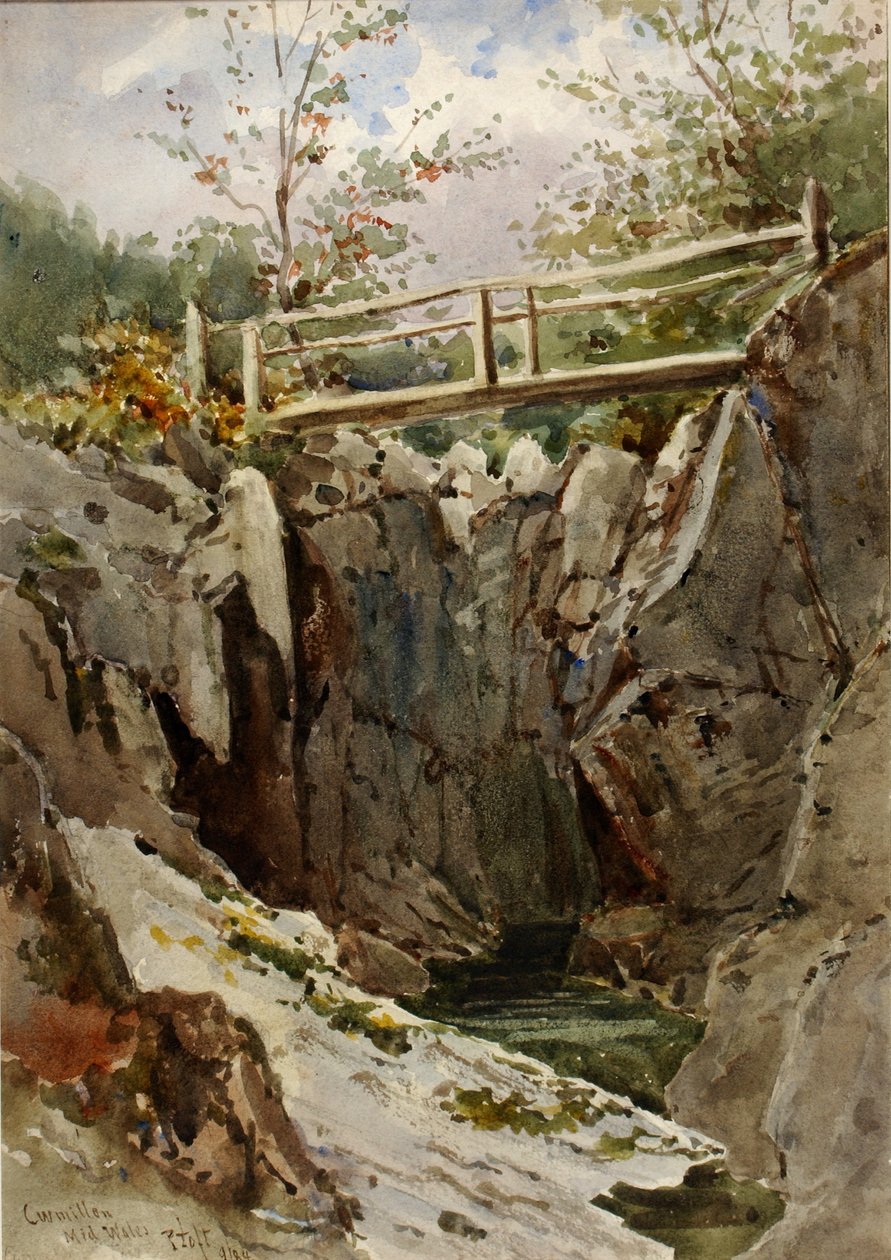 Curmillon, Midden-Wales door Peter Toft