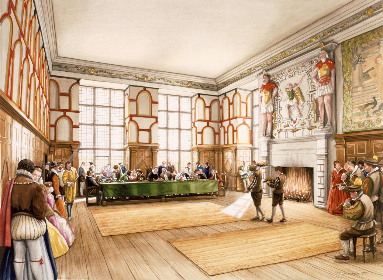 Hardwick Old Hall, c1590, c1990-2010 door Peter Urmston