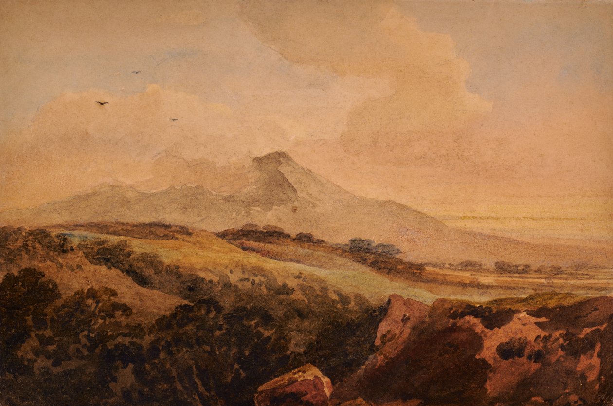 Cader Idris, Noord-Wales door Peter de Wint