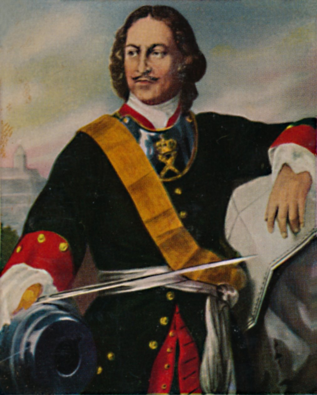 Peter de Grote 1672-1725 door Peter the Great