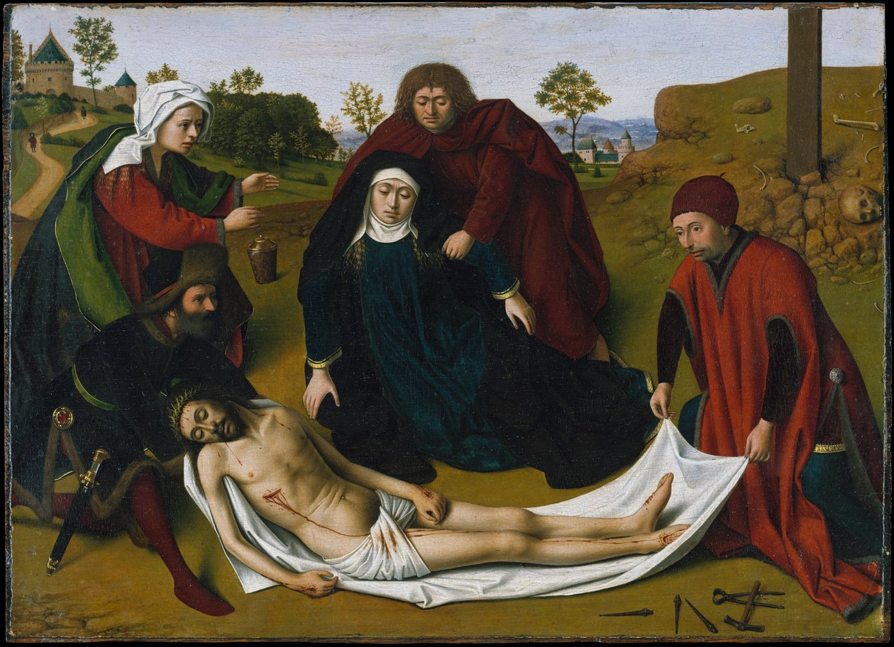 Rouw door Petrus Christus