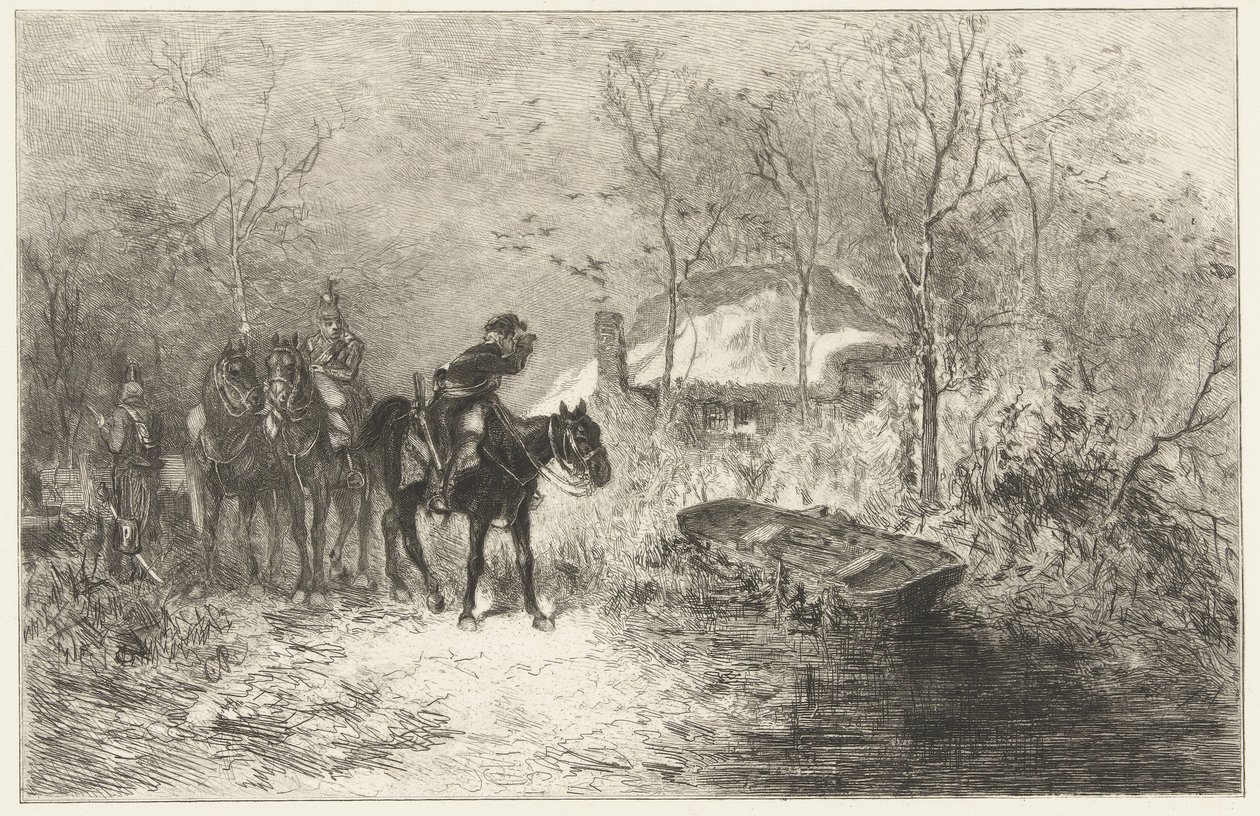 Een verkenning in de sneeuw door Petrus Johannes Arendzen