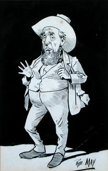 Cowboy door Phil May