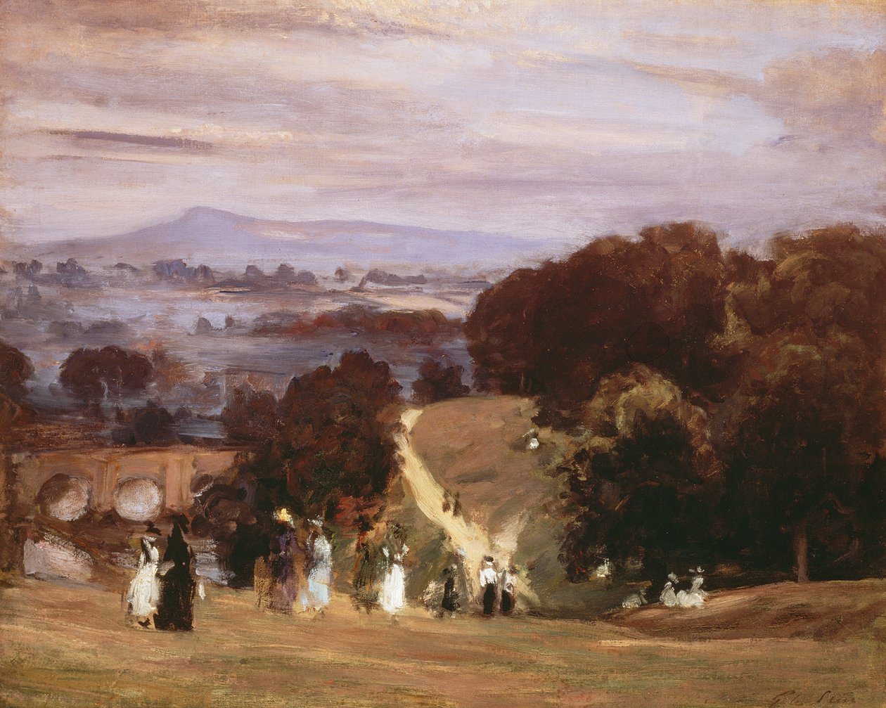 Ludlow Walks, 1899 door Philip Wilson Steer