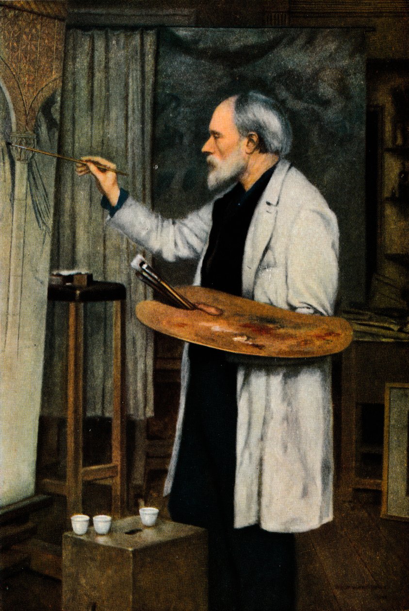 Sir Edward Burne-Jones door Philip Edward Burne Jones