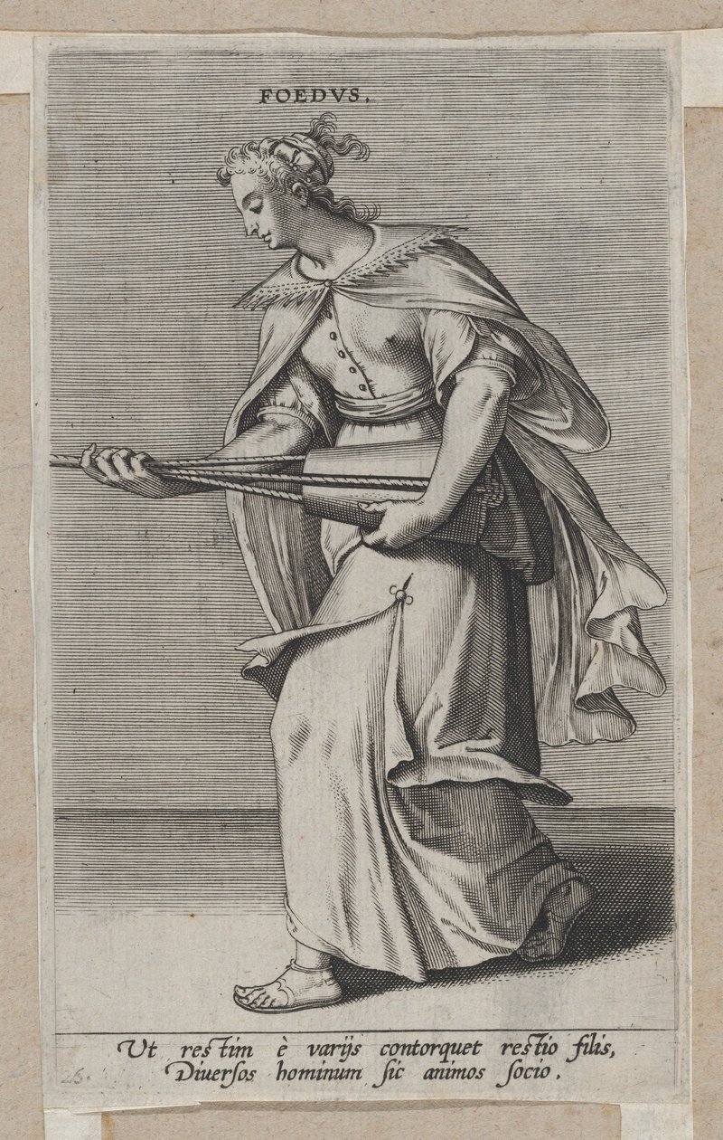 Foedus, uit Prosopographia door Philip Galle