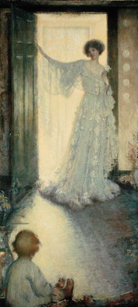 Moeder en kind door Philip Leslie Hale