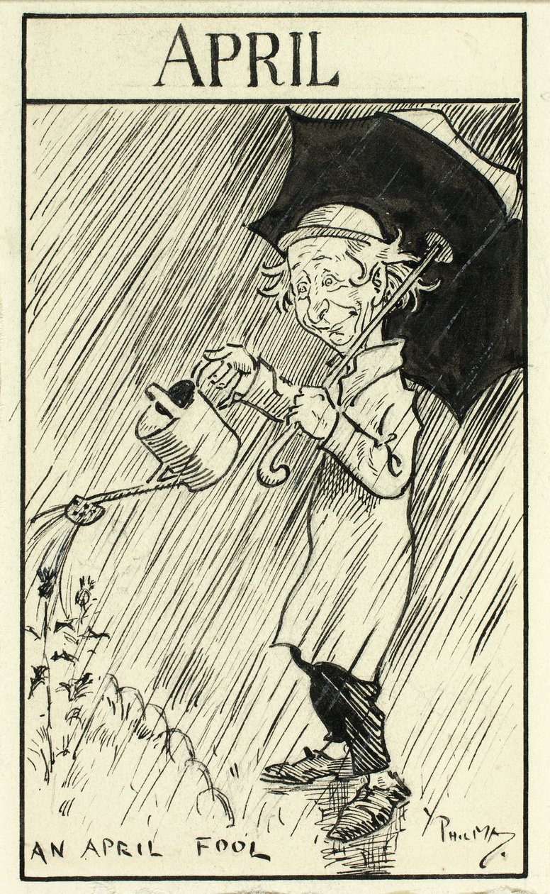 Een 1 april grap door Philip William May
