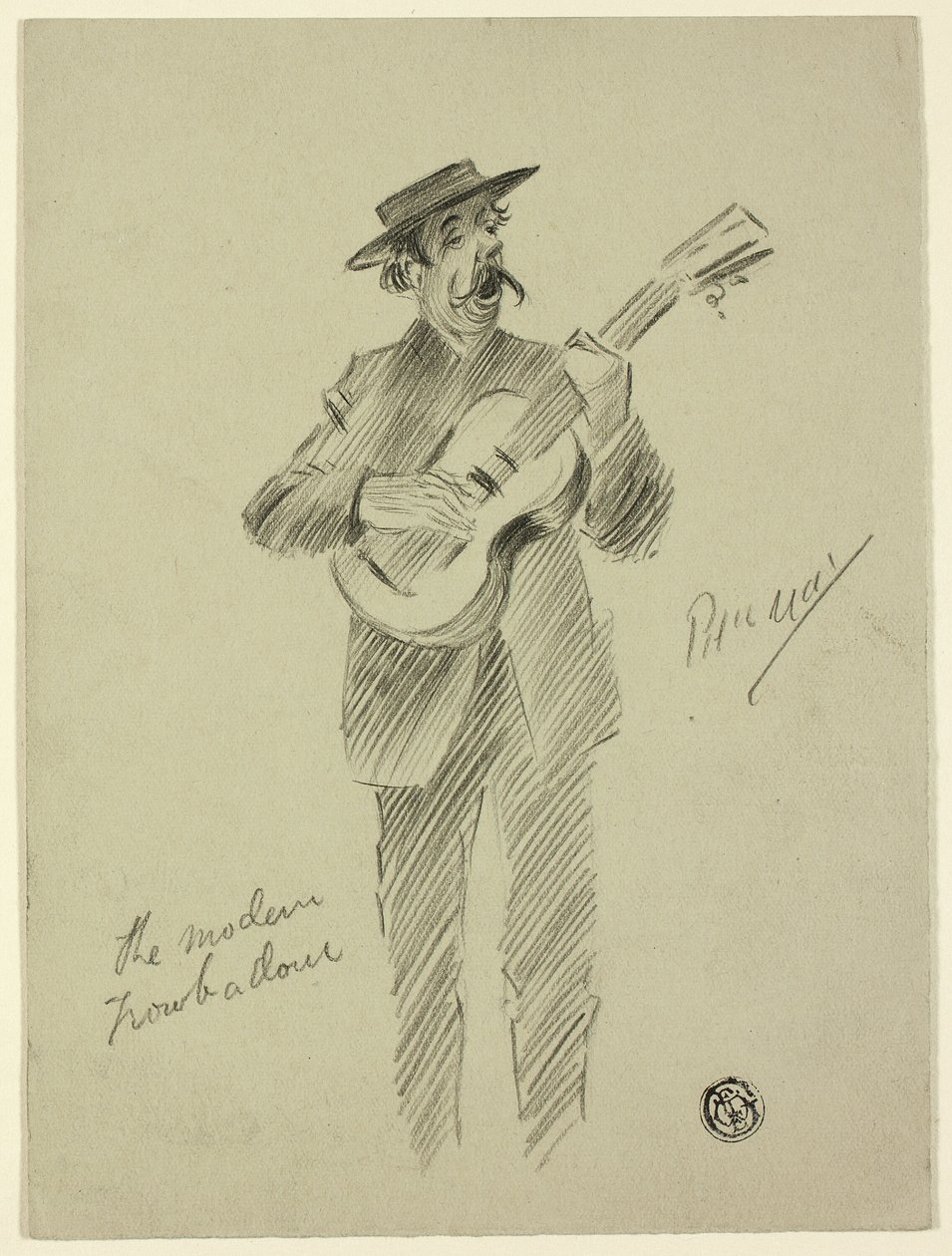 Dronken man door Philip William May