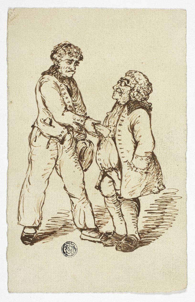 Matroos en heer door Philip William May