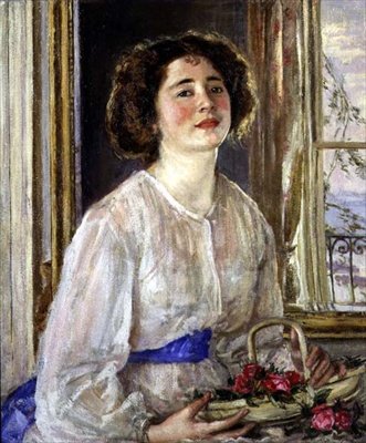 De Blauwe Sjerp door Philip Wilson Steer