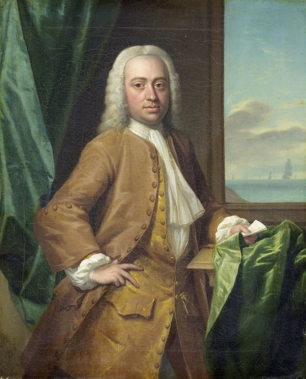 Isaac Parker (1702-55), Koopman uit Middelburg door Philip van Dijk