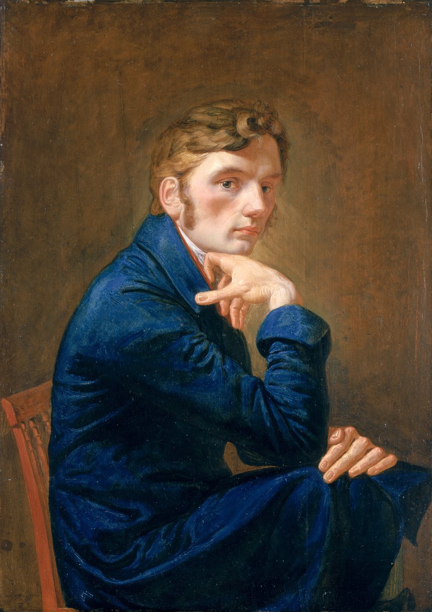 Zelfportret, 1805 door Philipp Otto Runge