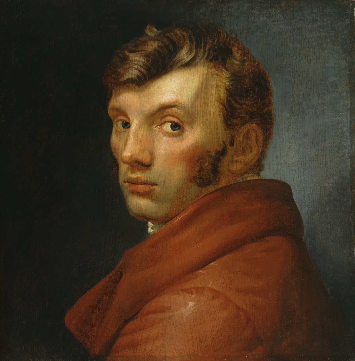 Zelfportret, 1810 door Philipp Otto Runge