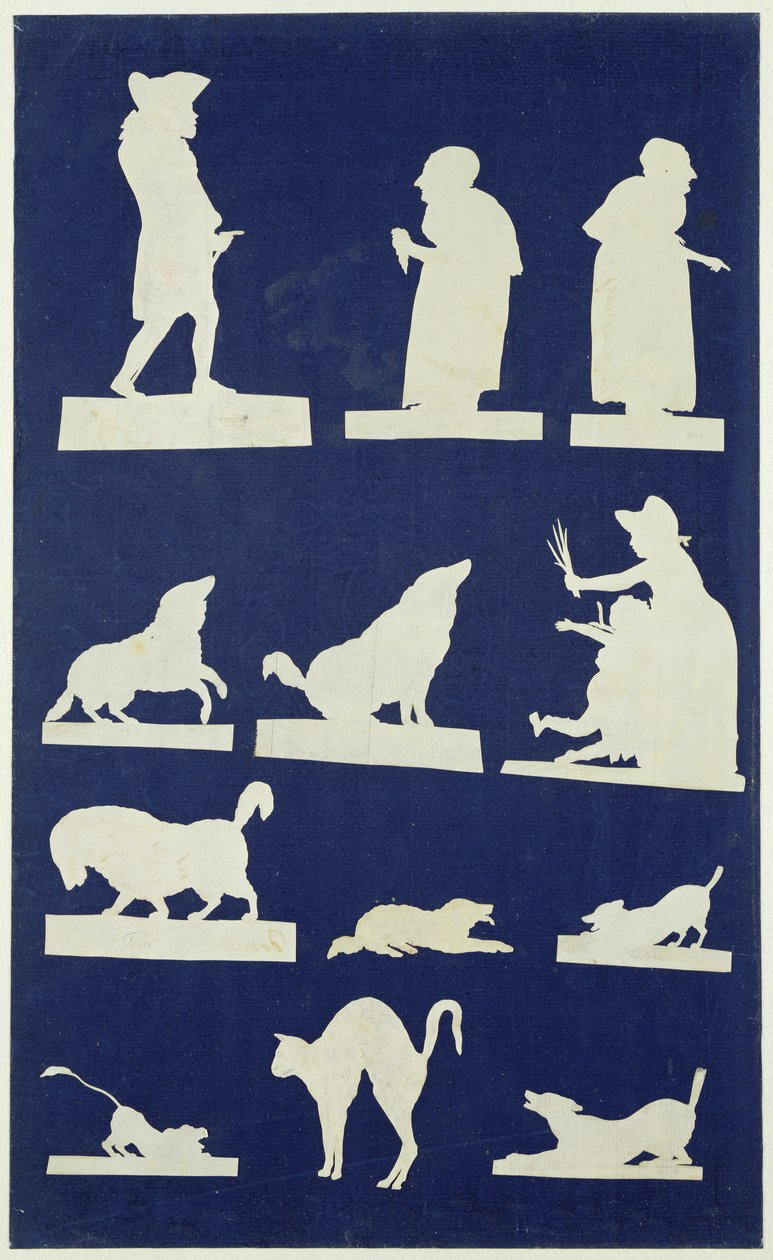Studie van Figuren en Dieren door Philipp Otto Runge