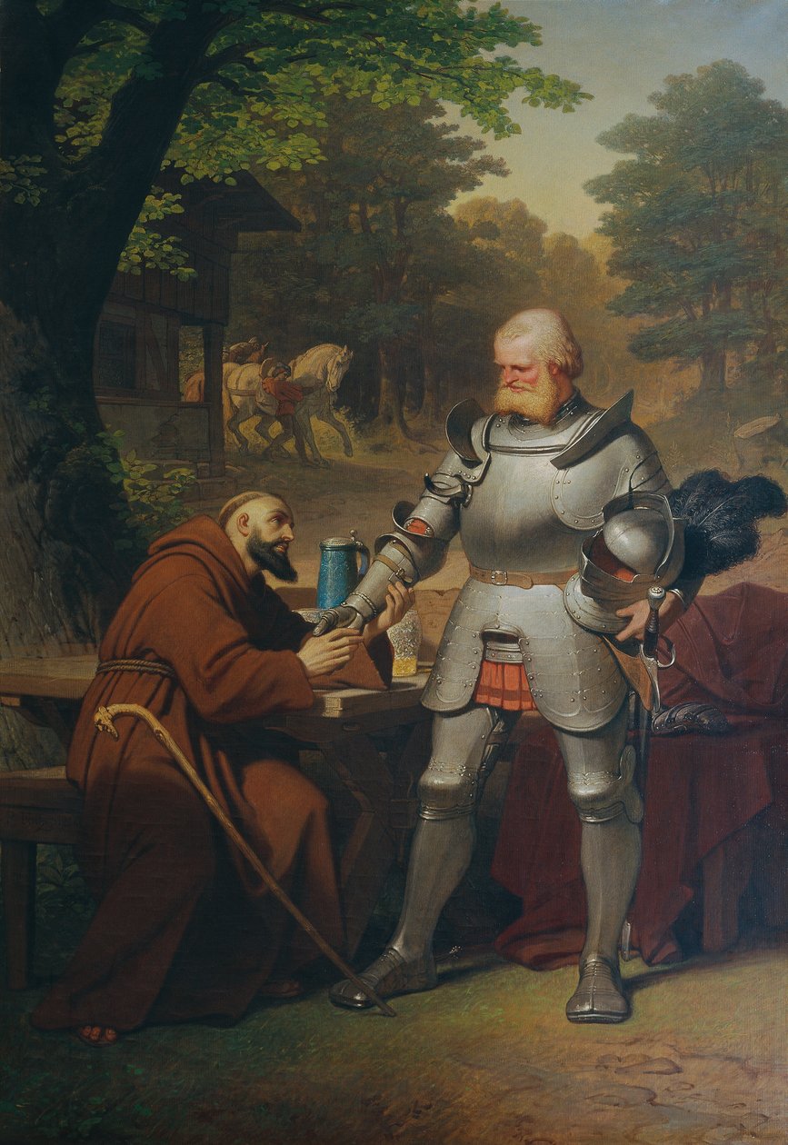 Scène uit Goethes 