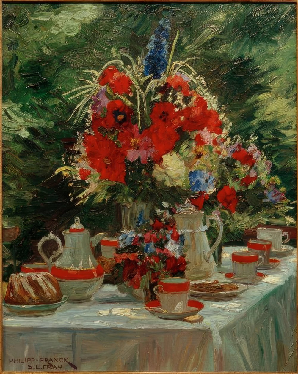 De koffietafel door Philipp Franck