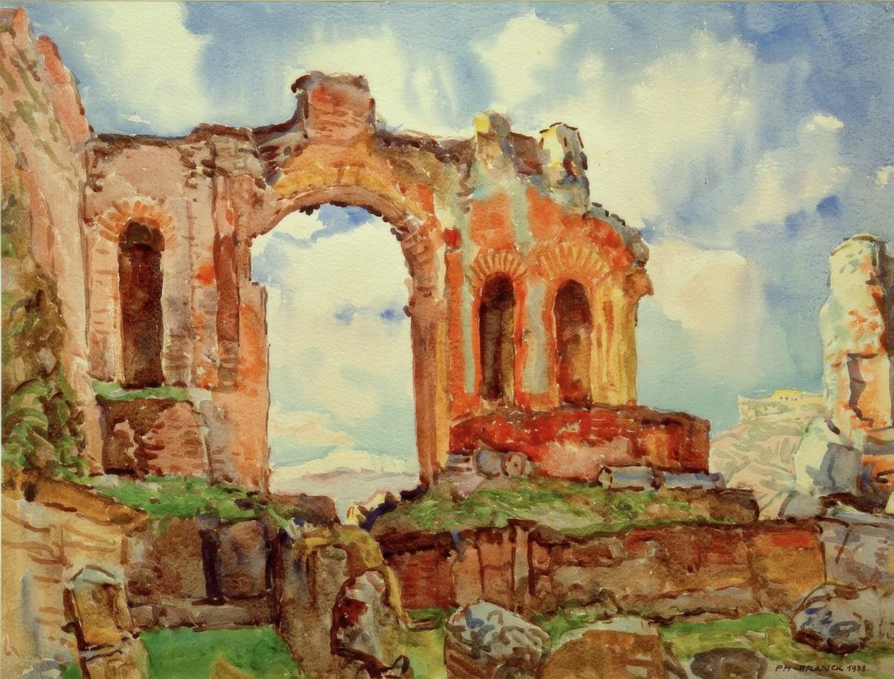 Taormina door Philipp Franck