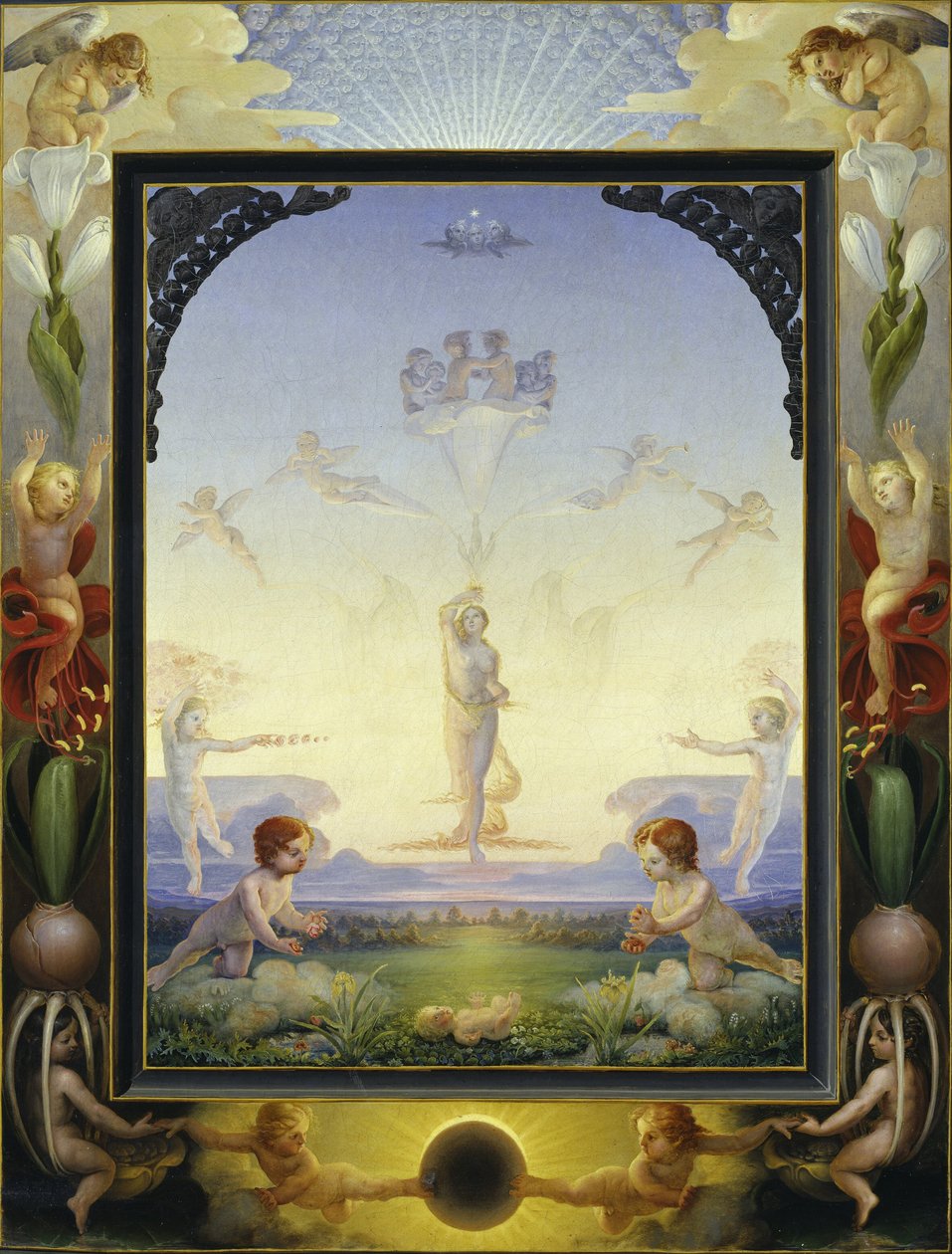 De Kleine Ochtend door Philipp Otto Runge