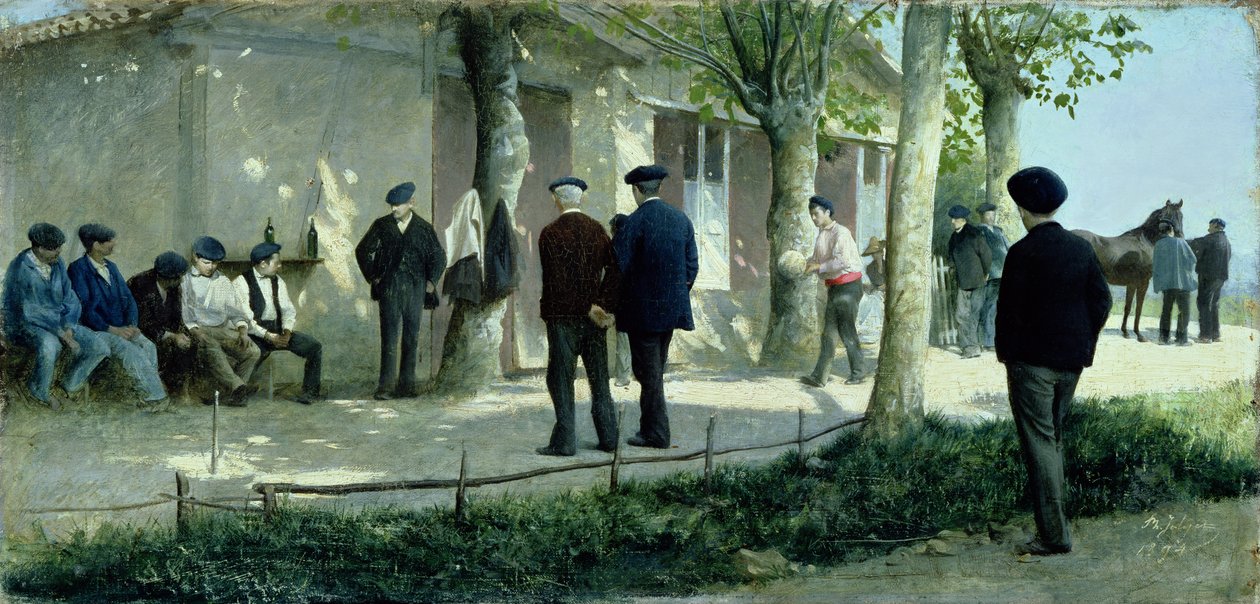 Het spel van Rampo, 1894 door Philippe Jolyet