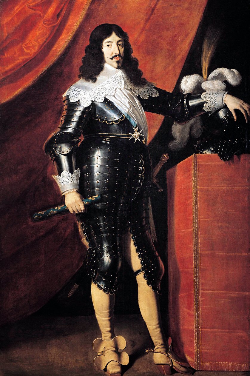 Lodewijk XIII 1601-1643 Koning van Frankrijk, 1610-1643 door Philippe de Champaigne