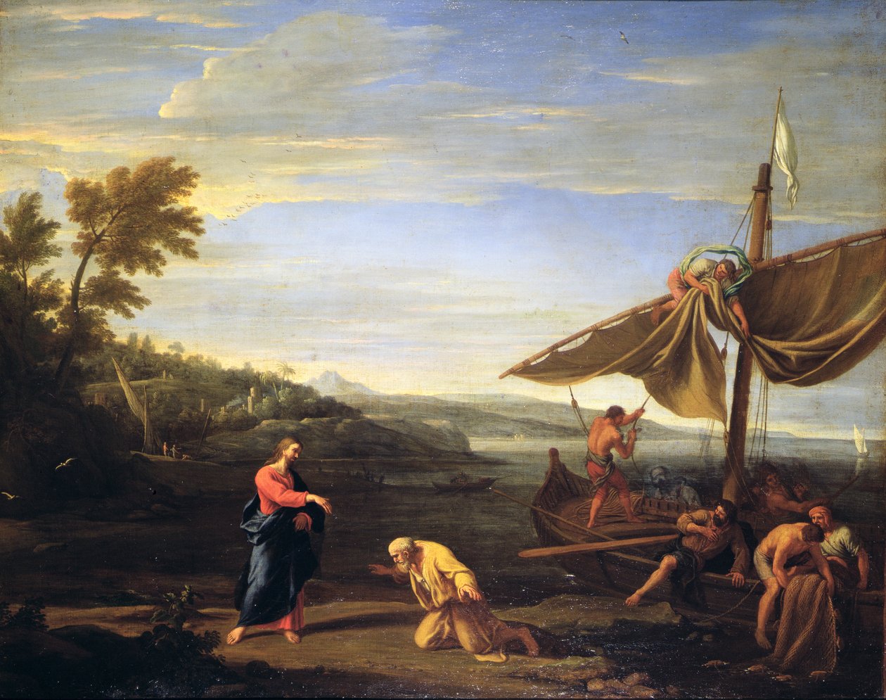 De roeping van St. Peter door Philippe de Champaigne