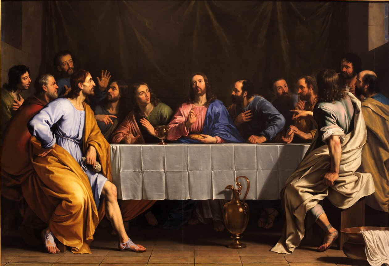 Het Laatste Avondmaal door Philippe de Champaigne