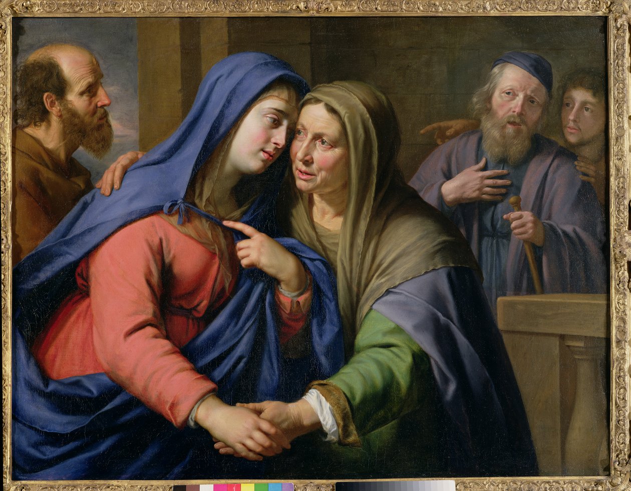 De Visitatie door Philippe de Champaigne