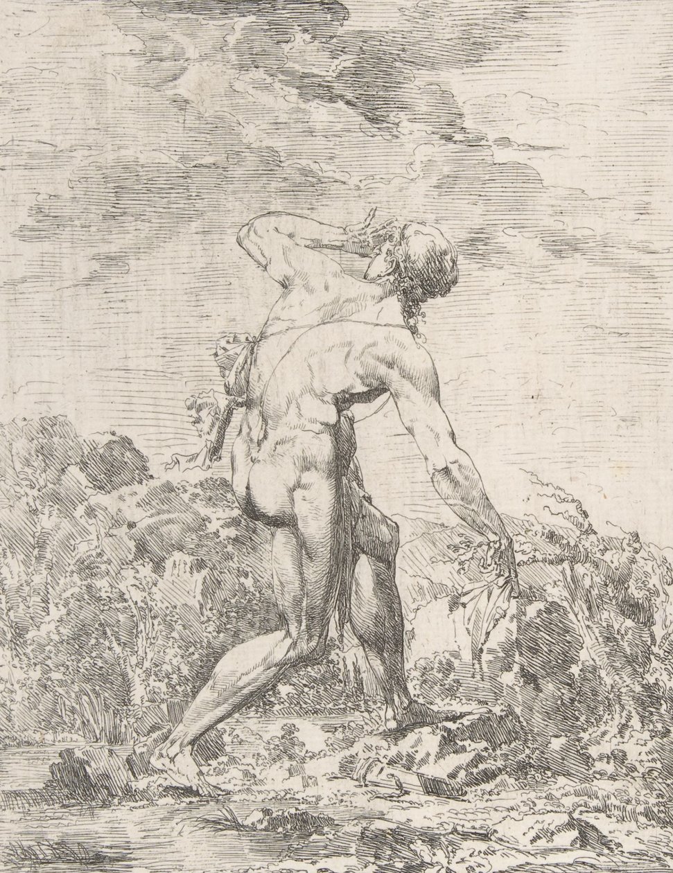 Milo van Croton door Philippe Auguste Hennequin