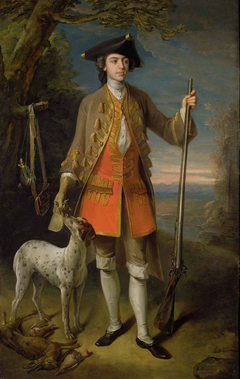 Sir Edward Hales door Philippe Mercier