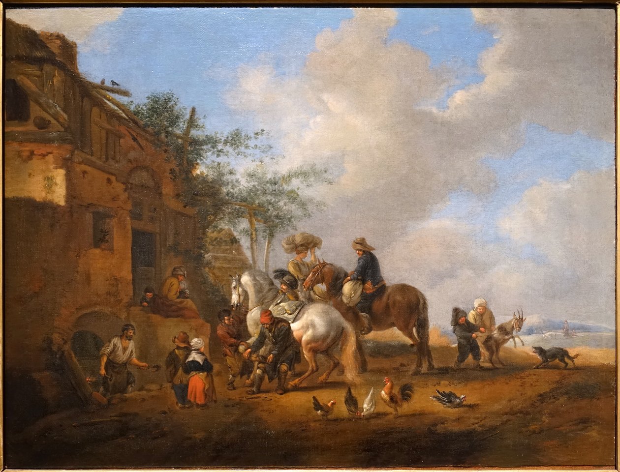De smid door Philips Wouwerman