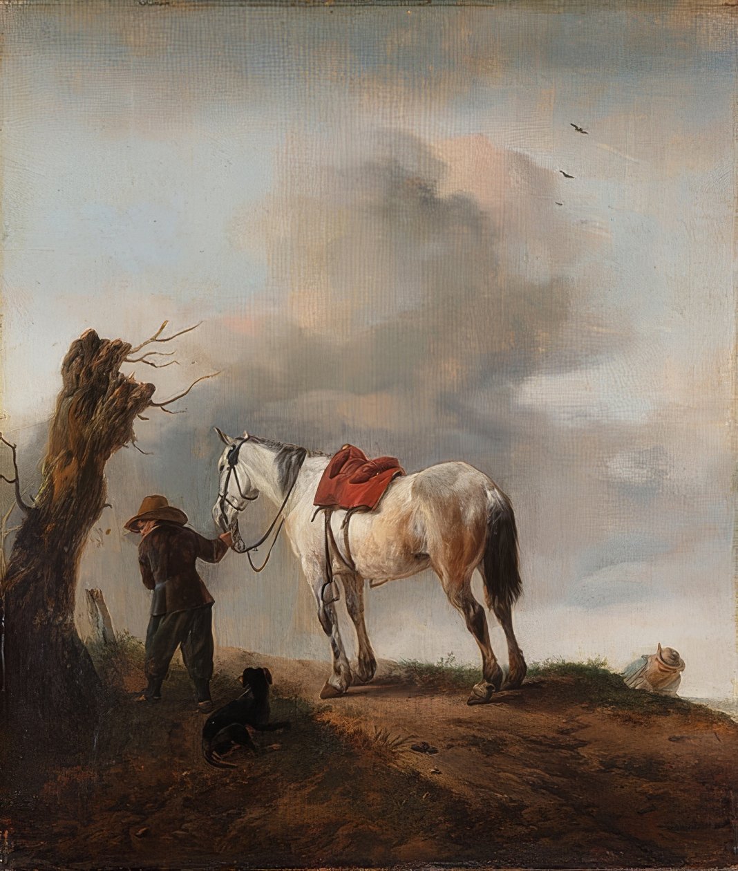 Het witte paard door Philips Wouwerman