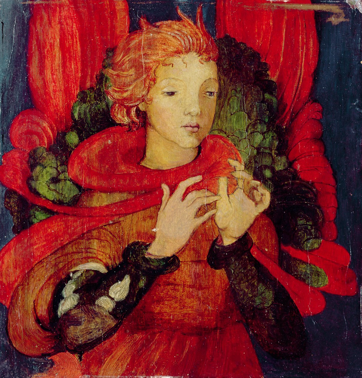 Een engel door Phoebe Anna Traquair