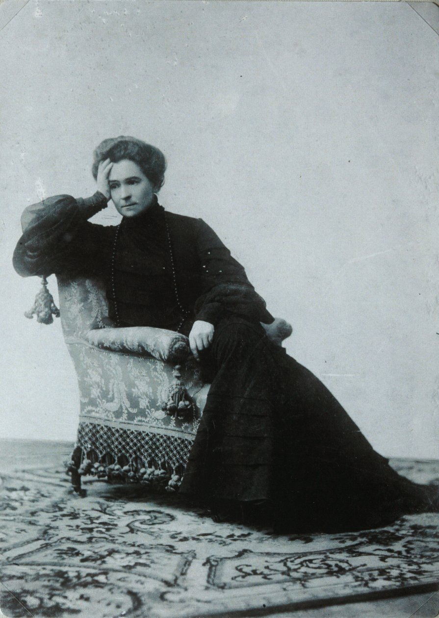 Olga Leonardovna Knipper-Chekhova door Photo studio S. Kogan