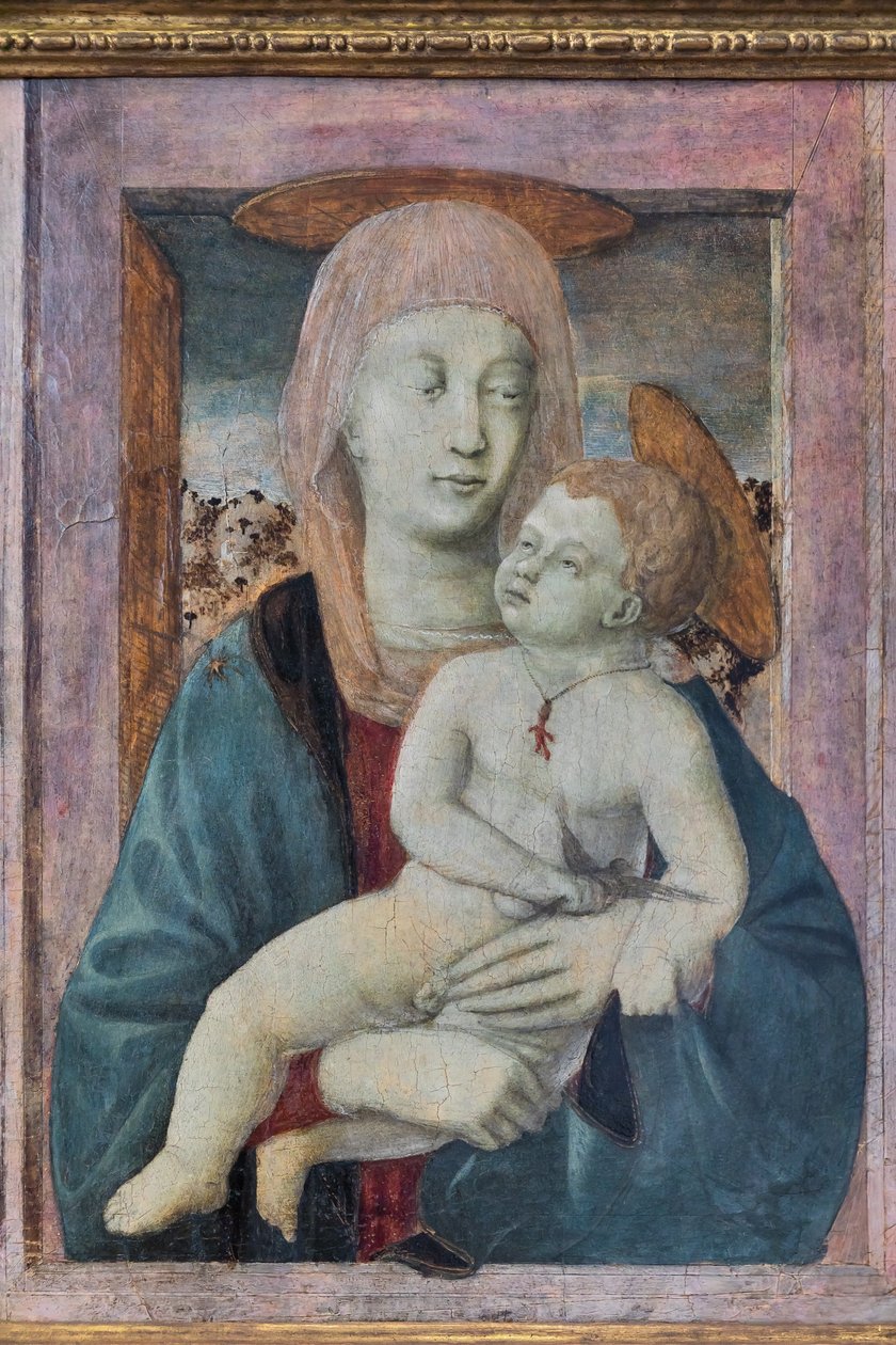 Madonna en het kind door Piero della Francesca